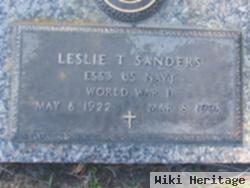 Leslie Thomas "l.t." Sanders
