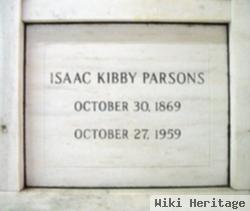 Isaac Kibby Parsons