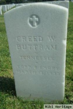 Corp Creed W. Buttram