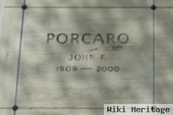 John F Porcaro