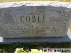 Nannie Carrie Snedden Coble