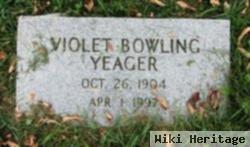 Violet Bowling Yeager