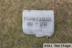 William F Kayser