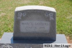 Mary L Sanders