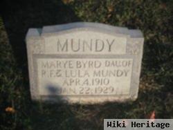 Mary Byrd Mundy