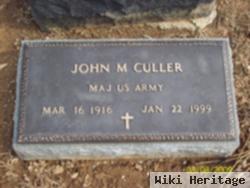 Dr John Mccleary Culler, Jr