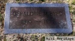 Geraldine M Byrd