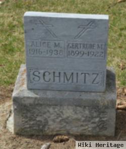 Gertrude M Schmitz