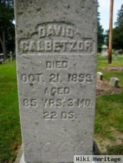 David Calbetzor