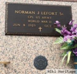 Norman Joseph "polute" Lefort, Sr