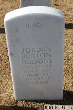 Jordan Burton Parsons, Jr