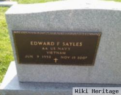 Edward F Sayles