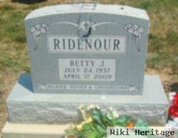 Betty Jane Brown Ridenour
