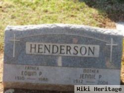 Jennie P Henderson