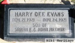 Harry Dee Evans