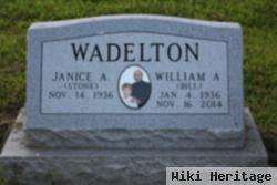 William A "bill" Wadelton