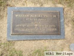 William Albert Pate, Iii