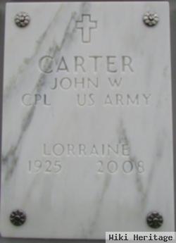 Lorraine V Carter