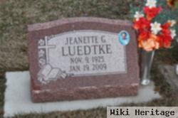 Jeanette G Luedtke