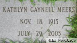 Kathlyn Gaynell Meeks Mitchell