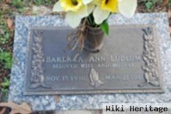 Barbara Ann Ludlum