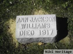 Ann Jackson Williams