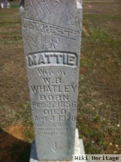 Martha A. "mattie" Lawler Whatley