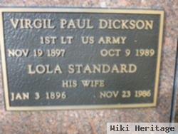 Virgil Paul Dickson