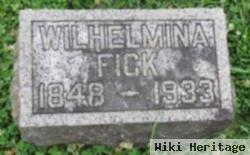 Wilhelmina Budde Fick