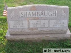 Carrie M Shambaugh