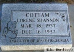 Lorene Shannon Cottam