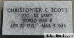 Pfc Christopher C Scott