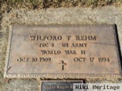 Wilford T Rehm