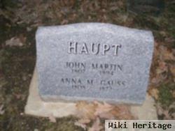 Anna M. Haupt