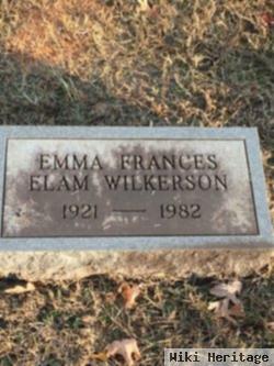 Emma Frances Elam Wilkerson