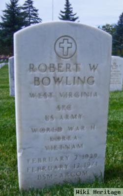 Sgt Robert W Bowling