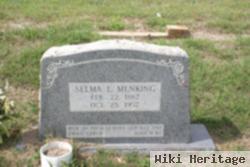 Selma L. Schlechte Menking