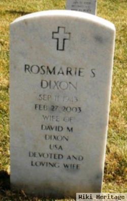 Rosmarie S. Dixon