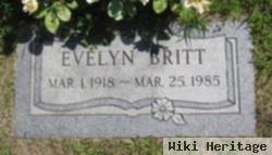 Evelyn Mae Burnett Britt