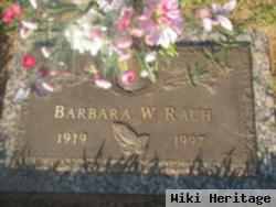 Barbara W Rauh