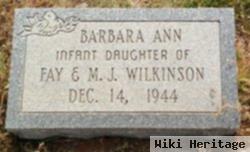 Barbara Ann Wilkinson