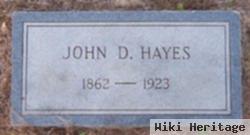 John D. "yankee John" Hayes