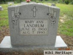 Mary Ann Landrum