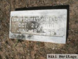 Edwin Thomas Mcmillan