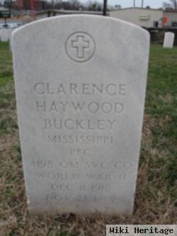 Clarence Haywood Buckley