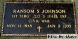 Ransom S. Johnson