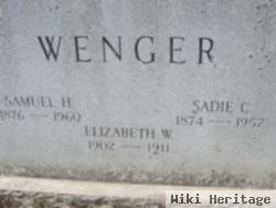 Elizabeth W Wenger
