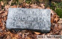 Sabina Ellen Wuersten