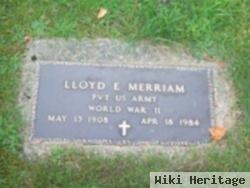 Lloyd E. Merriam