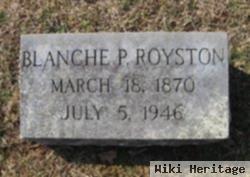 Blanche Butler Popham Royston